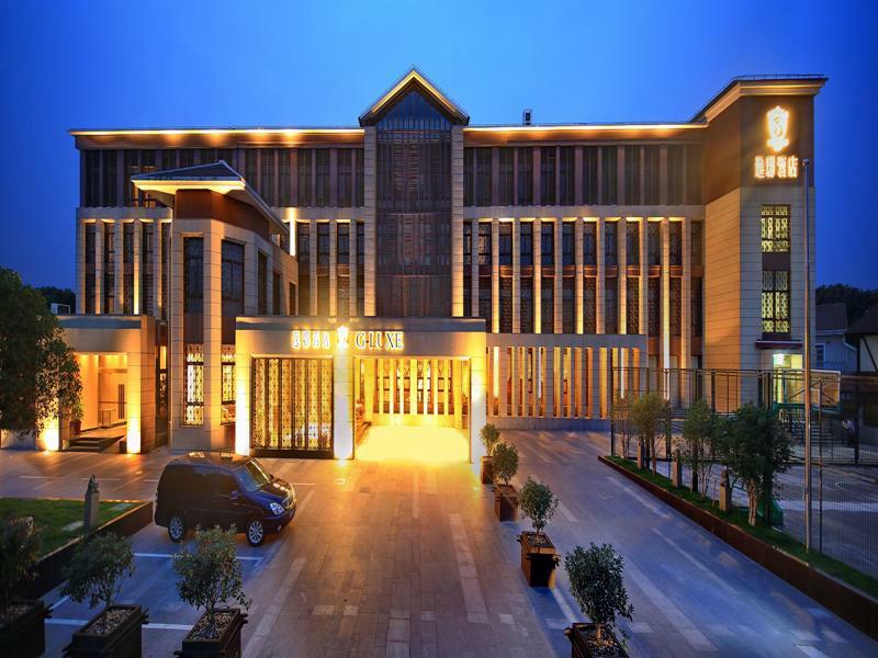 Fondney Hotel Shanghai Necc Hongqiao Airport T2 Exterior foto